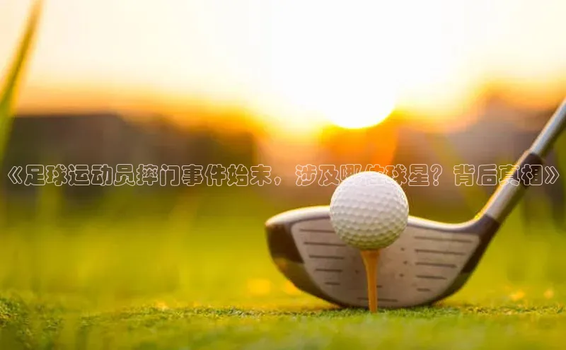 二八圈链接百度网盘企业版《足球运动员摔门事件始末，涉及哪位球星？背后真相》